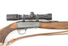 Belgium Browning, Grade 1, Semi-Auto Rifle, Take-Down Model, .22 LR caliber, SN NV, blue finish, 19"