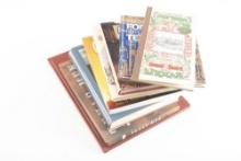Collection of eight Books from the personal Library of C.W. Lyle to include: (1) "Greater Fort Worth