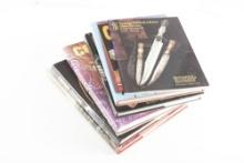 Collection of six Books from the personal Library of C.W. Lyle to include: (1) "The Antique Bowie Kn