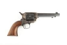 Uberti SA Revolver, .45 caliber, SN SA722, blue finish with case hardened frame, has "U.S." stamped
