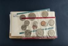 Group of  U.S. uncirculated Proof Sets, dated 1980, totaling 65 Coins to include Susan B. Anthony Do