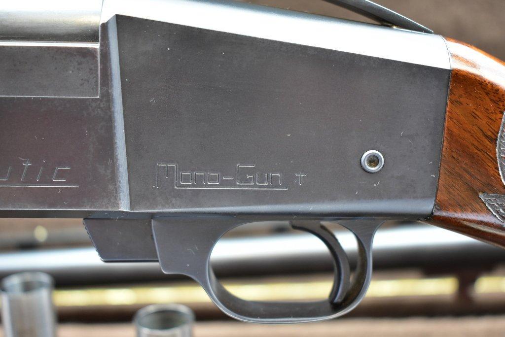 1976 Ljutic, Dual Barrel, Mono Trap Gun, 12 ga., In Case with Paperwork Signed By Al Ljutic
