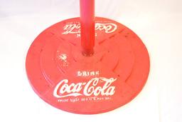 Vendo Coca Cola 25 Cent Coin Changer on Cast Iron Lollipop Base