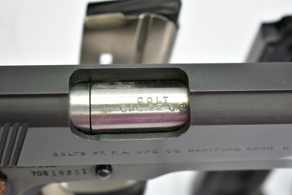 1975, Colt Conversion, Government/ MK IV/ Series 70, 38 Super Auto & 22 LR Cal., Semi-Auto
