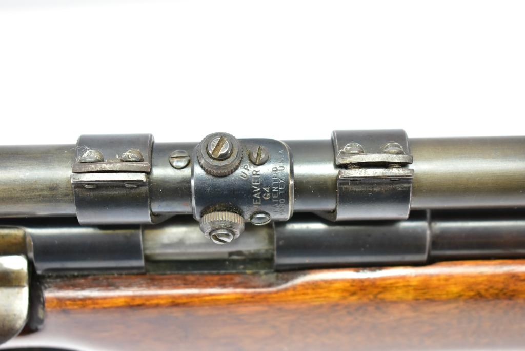 Circa 1944-1946, Mossberg, Model 44US(a), 22 LR Cal., Bolt-Action W/ Scope