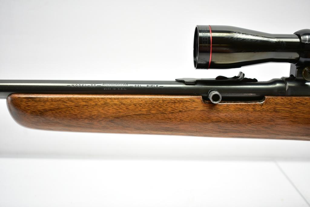 1959, Winchester, Model 77, 22 LR Cal., Semi-Auto W/ Scope