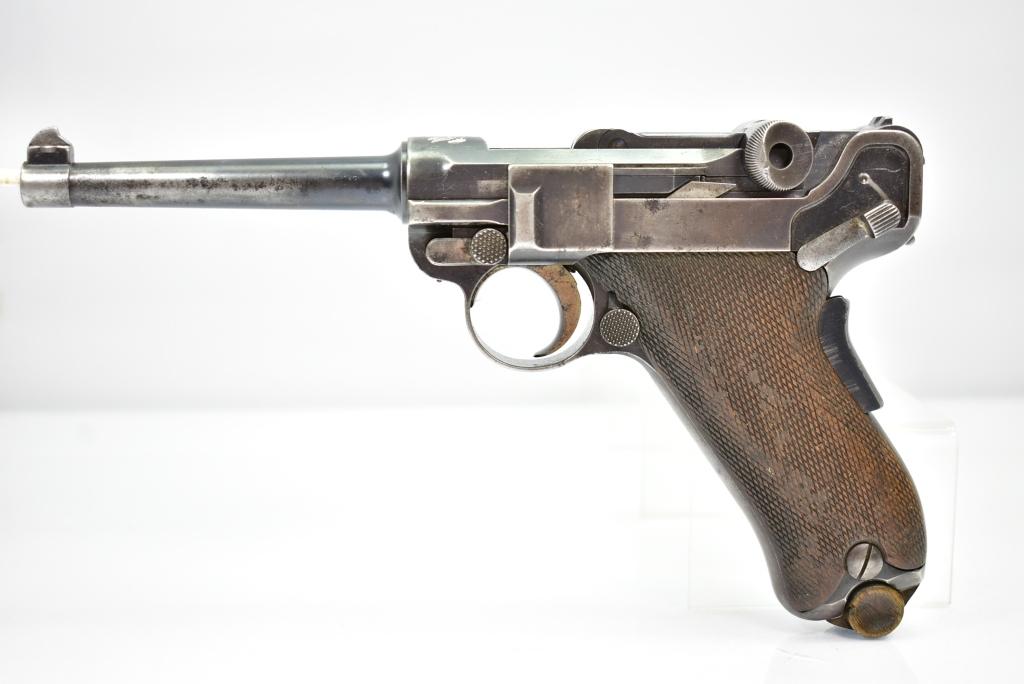 Circa 1905, DWM German Luger, Model 1900 With US Eagle, 7.65X21mm Cal., Semi-Auto