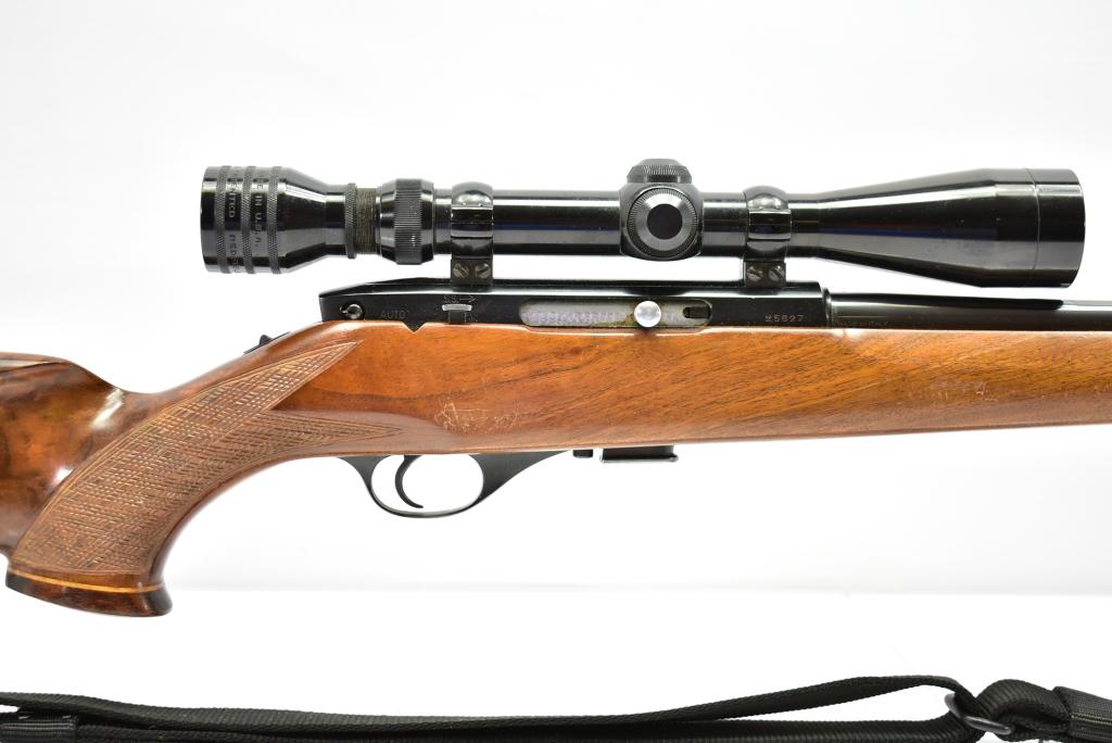 1968, Weatherby, Mark XXII, 22 LR Cal., Semi-Auto W/ Redfield Scope