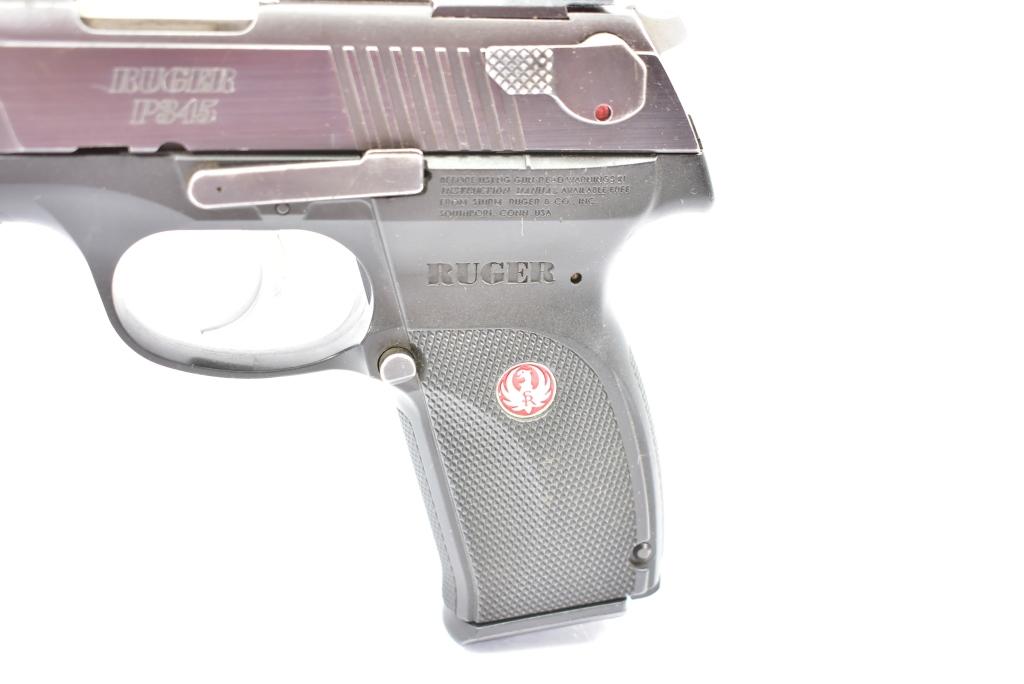 2008 Ruger, Model P345, 45 Auto Cal., Semi-Auto W/ Holster