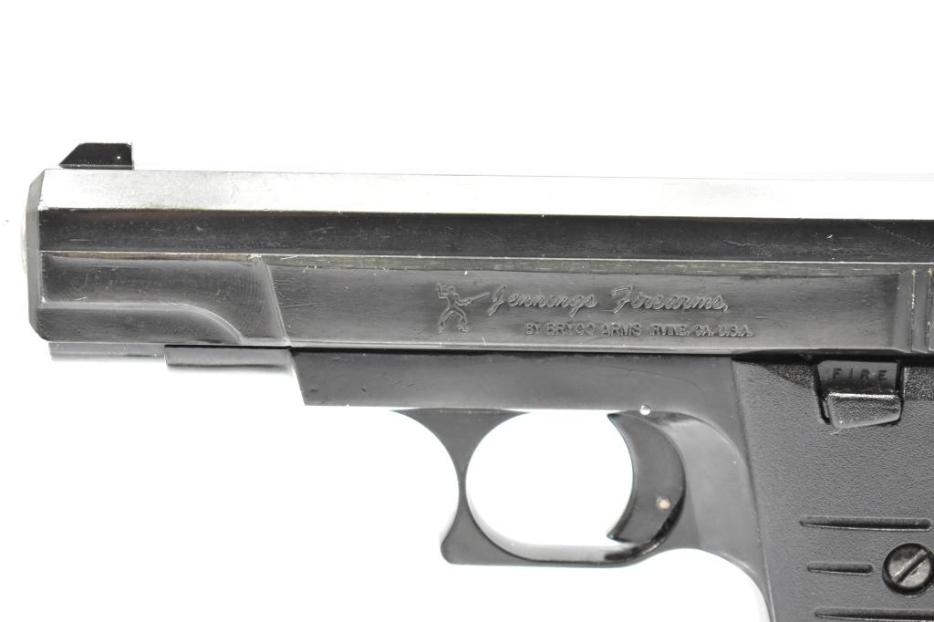 Early 1990's Bryco Jennings, Model 48, 380 ACP Cal., Semi-Auto (W/ Extra Magazine)