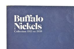 (64) Buffalo Nickels In Book 1913-1938