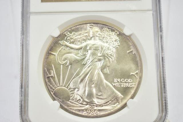 1986 One Ounce American Silver Eagle