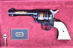 1982 Cased Colt, John Wayne Commemorative, 45 Colt Cal., Revolver (1 Of 3100), SN - CJWC0563