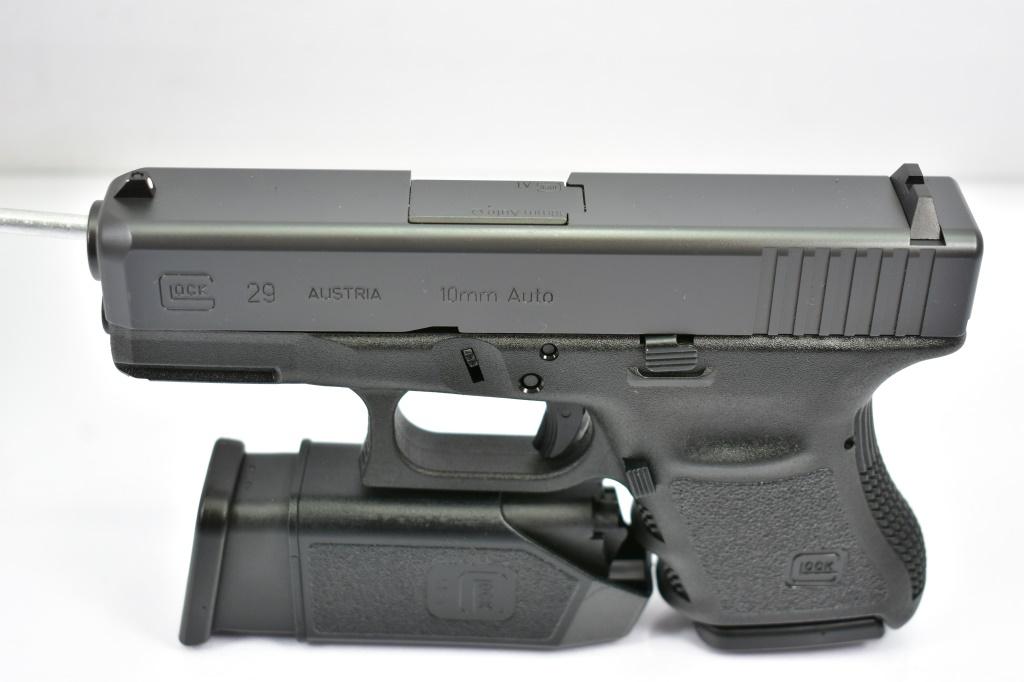 Glock, Model 29, 10mm Cal., Semi-Auto (W/ Case & 2 Magazines), SN - VWX045
