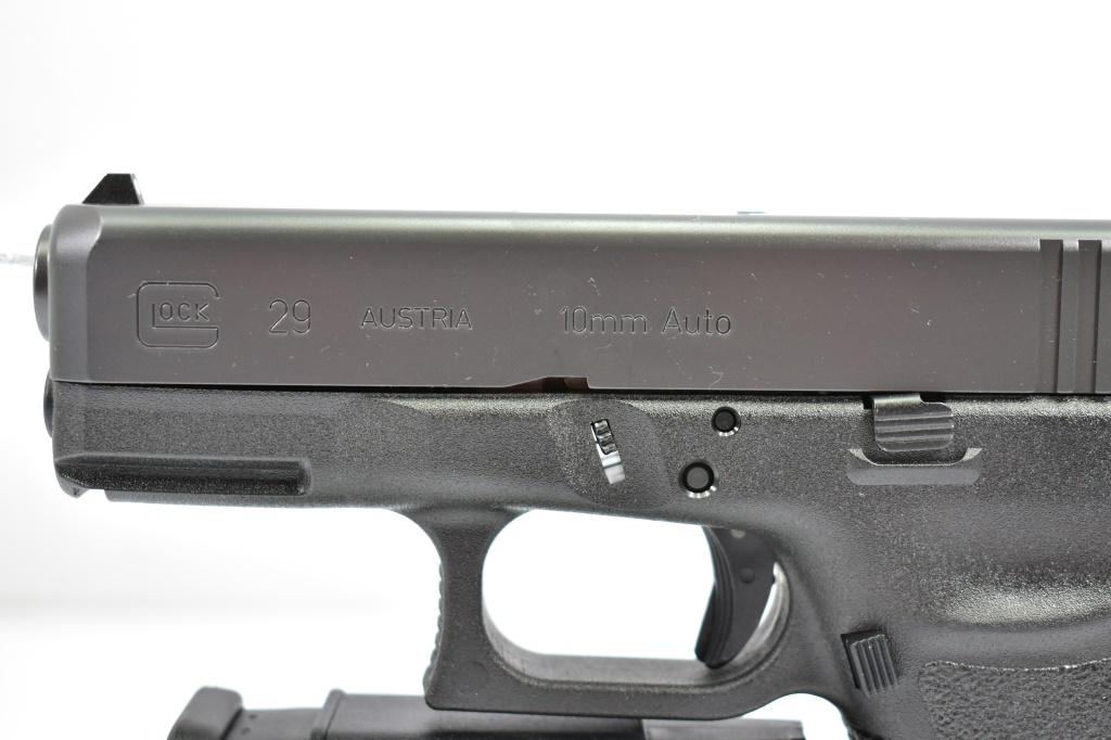 Glock, Model 29, 10mm Cal., Semi-Auto (W/ Case & 2 Magazines), SN - VWX045
