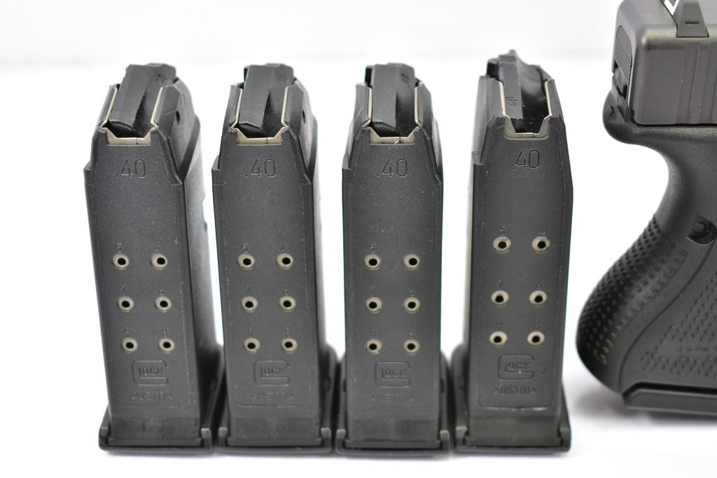 Glock, Model 27 Gen-4, 40 S&W Cal., Semi-Auto, (W/ Case & 8 Magazines), SN - BCYK627