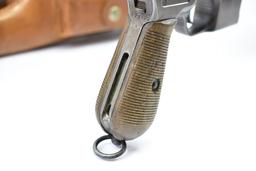 Mauser, Model 1896 "Broomhandle", 7.63mm Cal., Semi-Auto With Shoulder Holster, SN - 371465