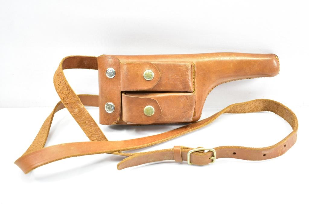 Mauser, Model 1896 "Broomhandle", 7.63mm Cal., Semi-Auto With Shoulder Holster, SN - 371465