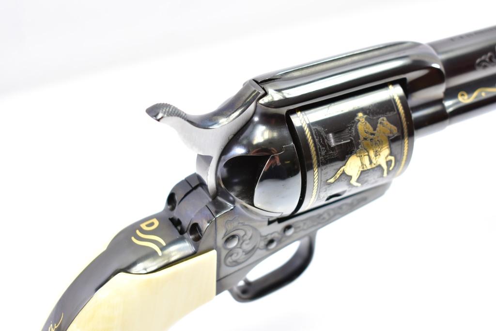 1982 Cased Colt, John Wayne Commemorative, 45 Colt Cal., Revolver (1 Of 3100), SN - CJWC0563