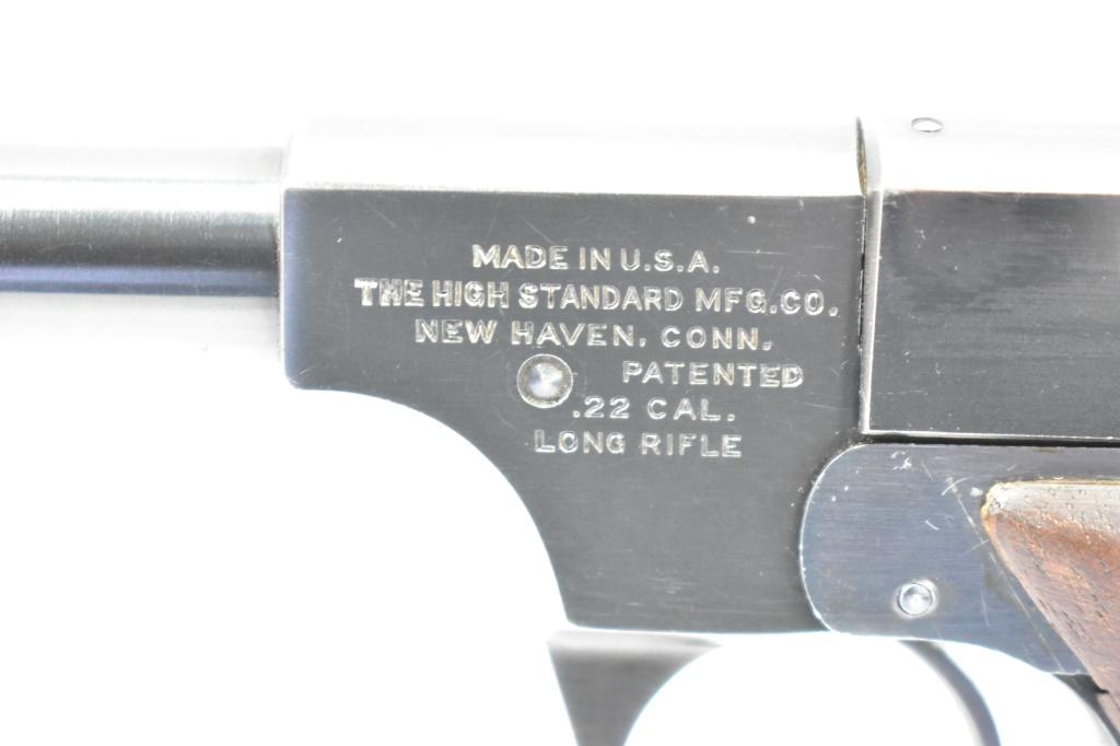 1936 High Standard, Model B, 22 LR Cal., Semi-Auto, SN - 22647