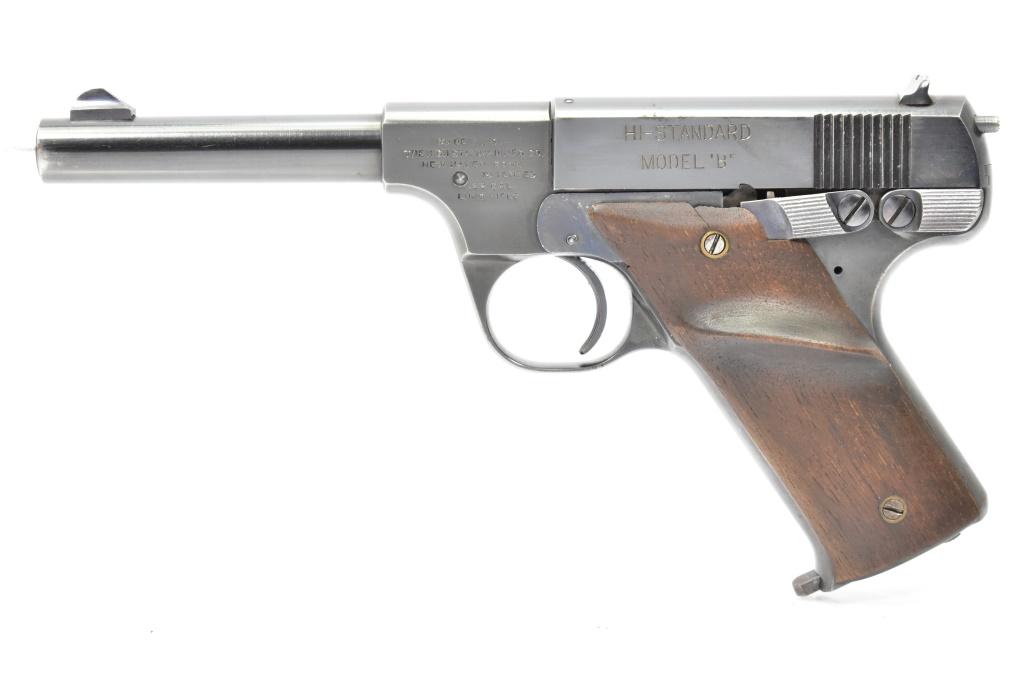 1936 High Standard, Model B, 22 LR Cal., Semi-Auto, SN - 22647