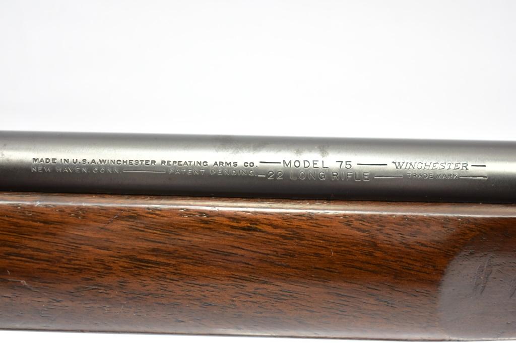 1942 Winchester, Model 75  "Target Rifle", 22 LR Cal., Bolt-Action, SN - 30129
