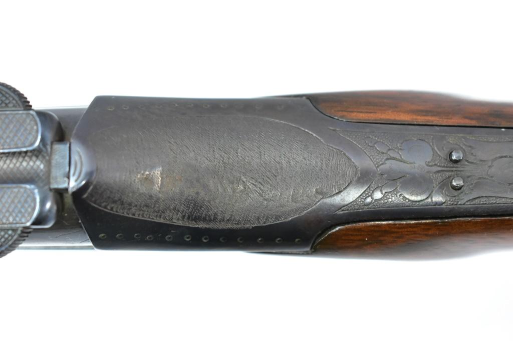 Early German, Drilling Combination, Highly Engraved, 8mm Cal./ 16 Ga.
