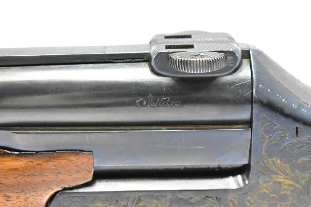 Early German, Drilling Combination, Highly Engraved, 8mm Cal./ 16 Ga.