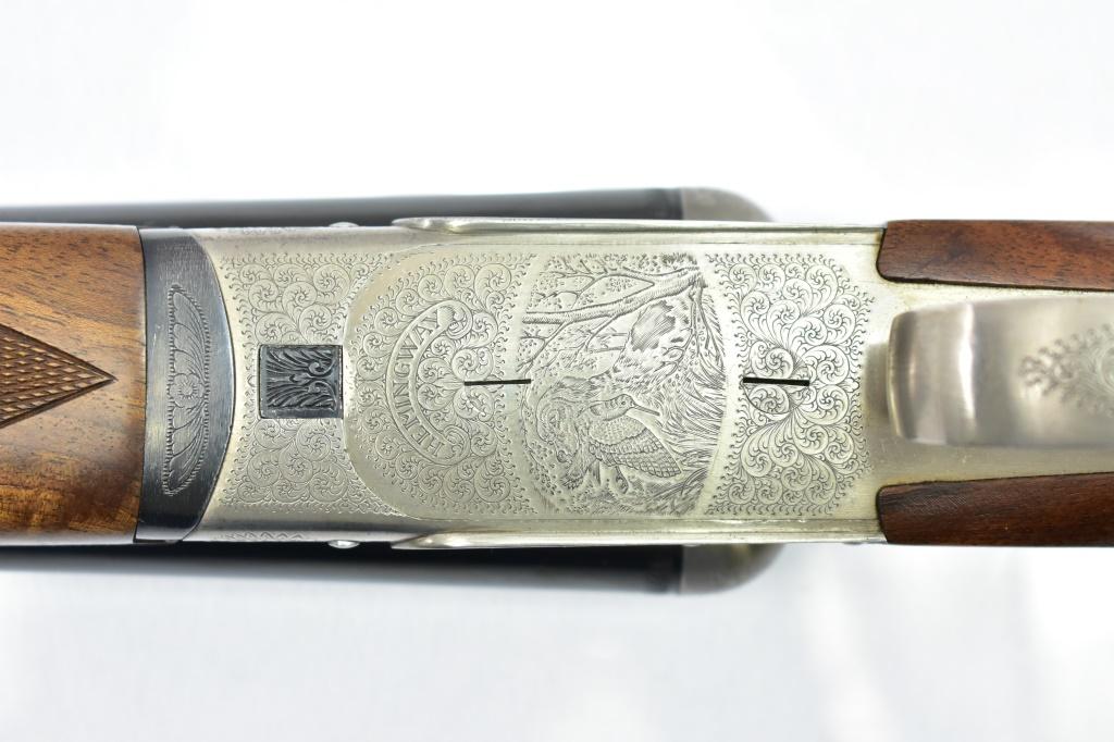 1987, Vincenzo Bernardelli, "Hemingway" Highly Engraved, 12 Ga., Side-By-Side, SN - 204494