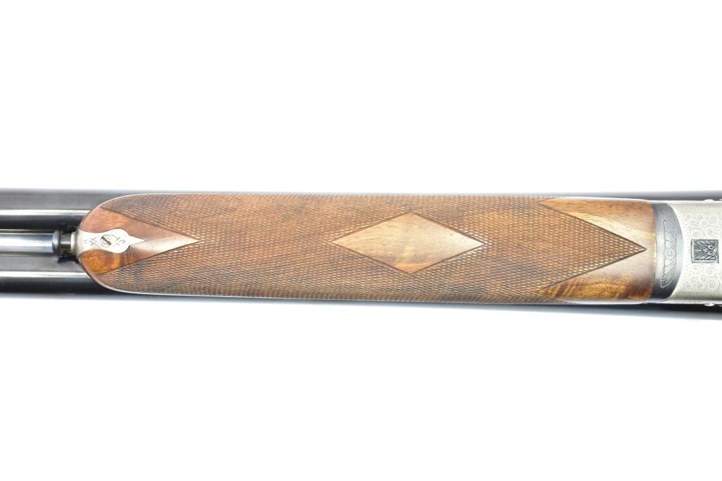 1987, Vincenzo Bernardelli, "Hemingway" Highly Engraved, 12 Ga., Side-By-Side, SN - 204494