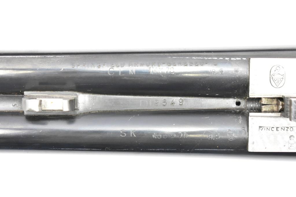 1987, Vincenzo Bernardelli, "Hemingway" Highly Engraved, 12 Ga., Side-By-Side, SN - 204494