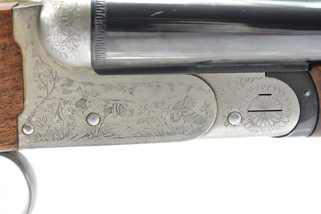1987, Vincenzo Bernardelli, "Hemingway" Highly Engraved, 12 Ga., Side-By-Side, SN - 204494
