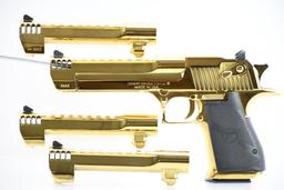 Magnum Research, Desert Eagle Mark XIX "Titanium Gold" - Multi-Barrel Set -  SN DK0051850