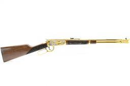 Winchester, 94AE, 45 Colt Cal., Lever-Action - Hancock Co. IL - Engraved 24K Gold - SN - 6371950