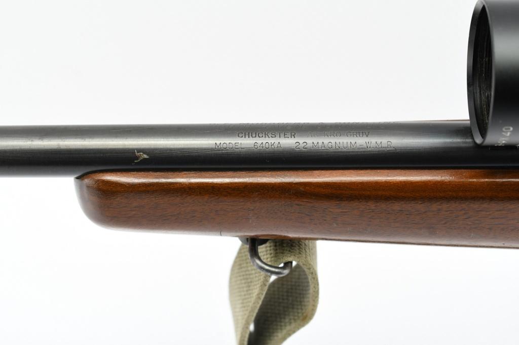 1960's Mossberg, Model 640K-A, 22 WMR Cal., Bolt-Action
