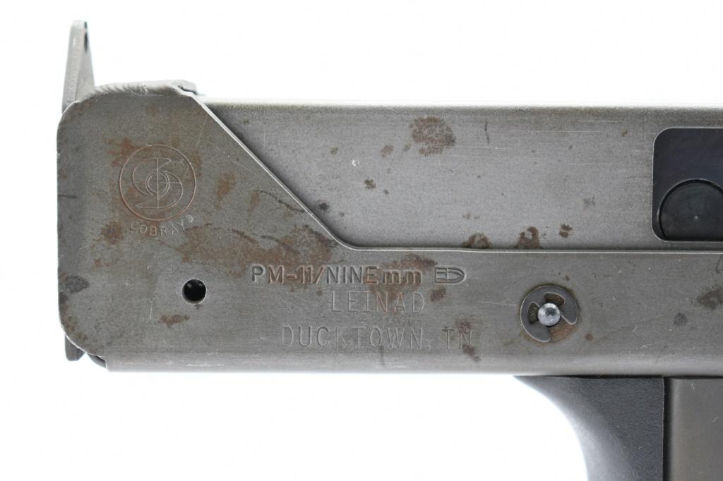 1994 Cobray, MAC-11/9, 9mm Luger Cal., Semi-Auto Pistol, SN - 94-0026547