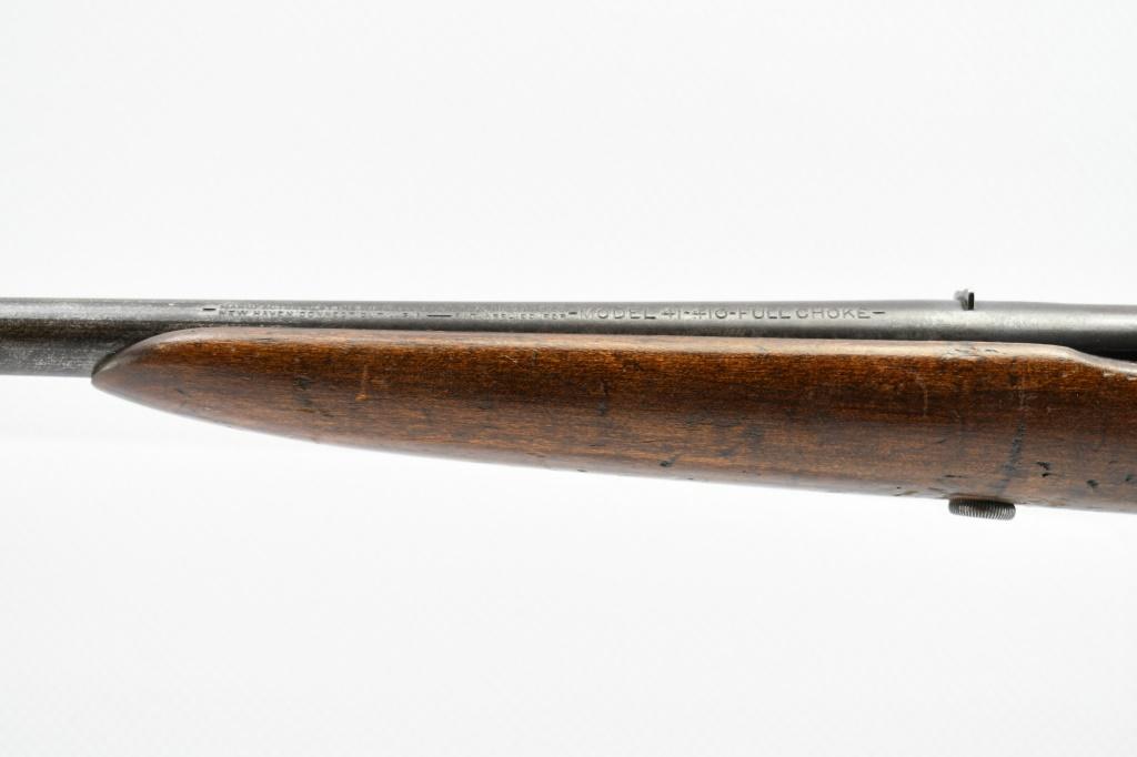 1920's Winchester, Model 41, 410 Ga., Bolt-Action Single-Shot