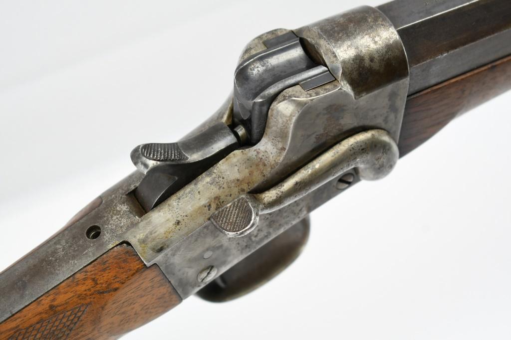 1880's E. Remington & Sons, Remington-Hepburn No. 3 Rifle, 40-70 Sharps, Falling Block, SN - 2812