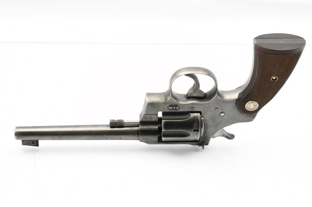 1949 Colt, Officers' Model Target, Third Issue (6"), 22 LR, Revolver, SN - 54425