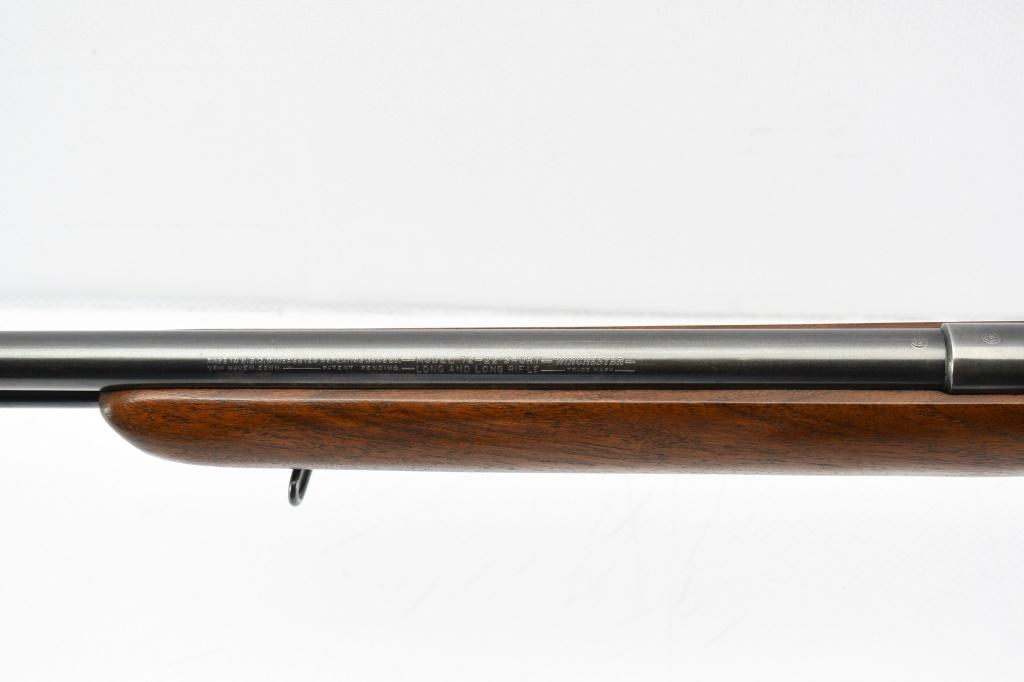 1930's Winchester, Model 72 Target, 22 S L LR, Bolt-Action