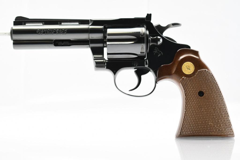 1978 Colt, Diamondback (4"), 22 LR, Revolver, SN - R19644