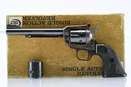 1972 Colt, SAA "New Frontier" - 2nd Gen., 22 Mag. & LR, Revolver (W/ Box), SN - G31926