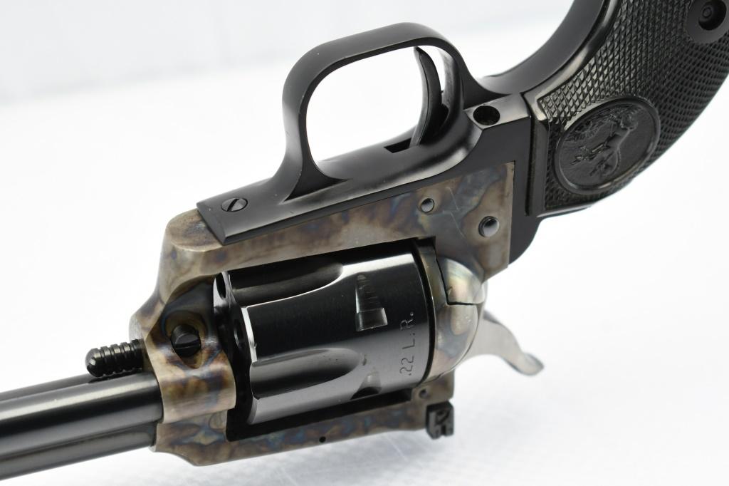 1972 Colt, SAA "New Frontier" - 2nd Gen., 22 Mag. & LR, Revolver (W/ Box), SN - G31926