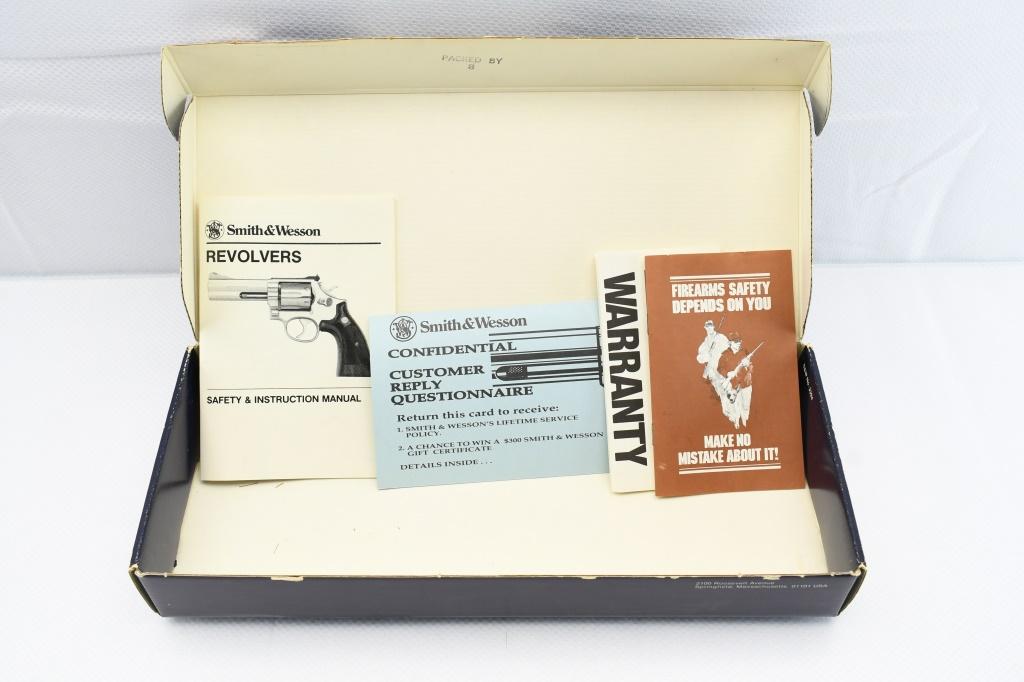 1993 Smith & Wesson, Model 617 (4"), 22 LR, Revolver (W/ Box), SN - BNW4038