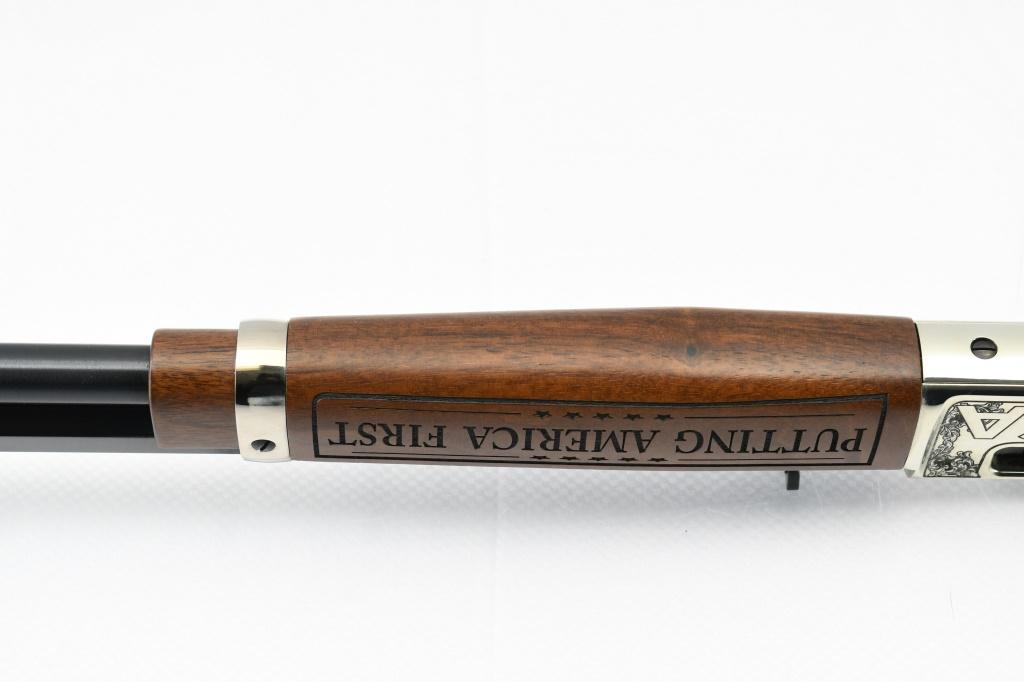 Henry, 1 Of 45 Silver Engraved "Trump Edition", 45 Colt, Lever-Action (Case & Box), SN - SBB01213C