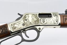 Henry, 1 Of 45 Silver Engraved "Trump Edition", 45 Colt, Lever-Action (Case & Box), SN - SBB01213C