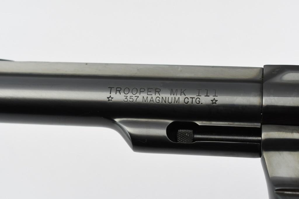 1979 Colt, Trooper MK III (6"), 357 Magnum, Revolver, SN - 46978L