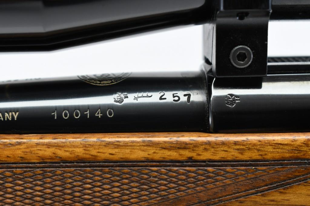 1957 German-Krico, Sporting Rifle, 22 Hornet, Bolt-Action (Leupold Scope), SN - 100140