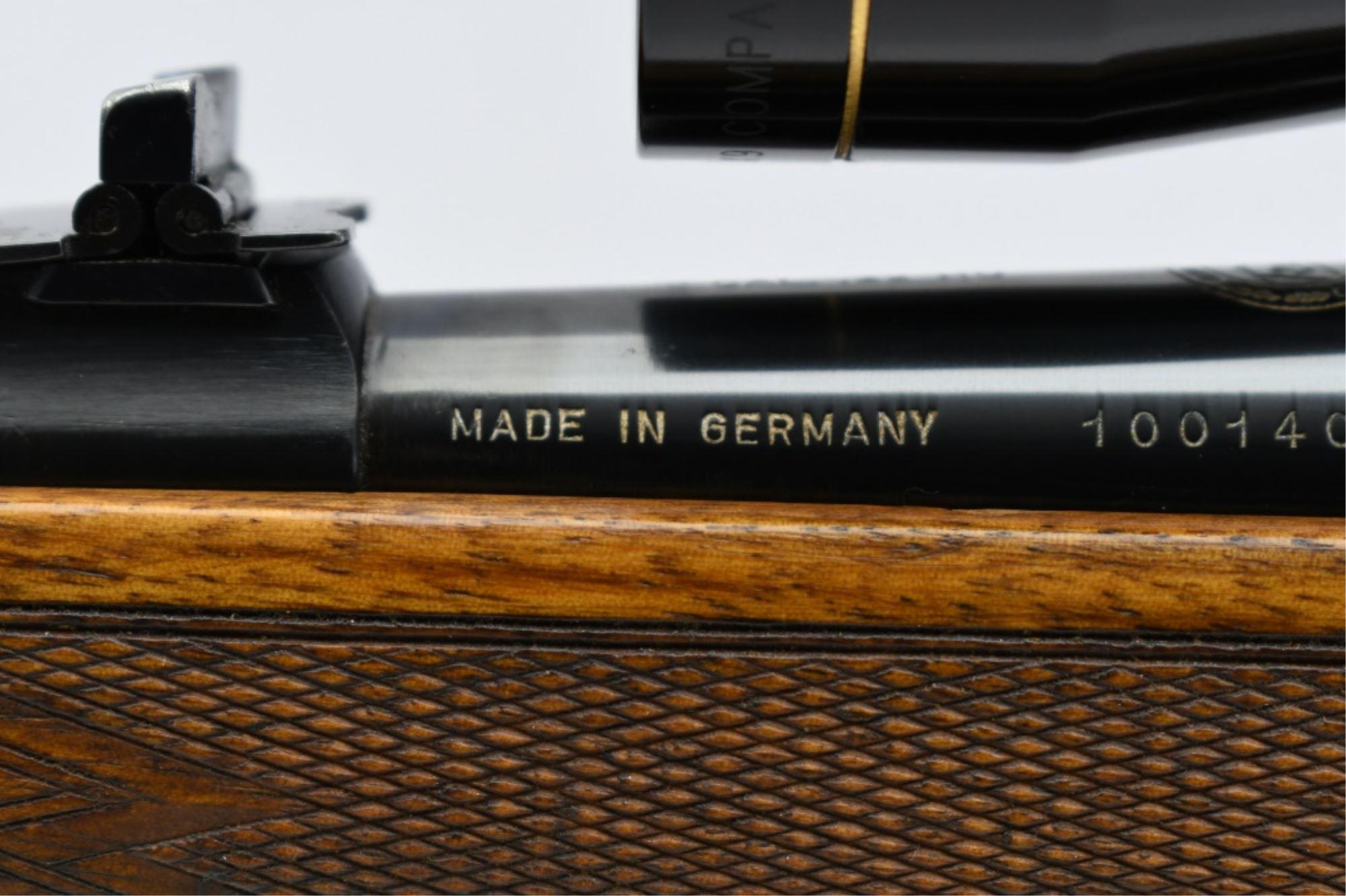 1957 German-Krico, Sporting Rifle, 22 Hornet, Bolt-Action (Leupold Scope), SN - 100140