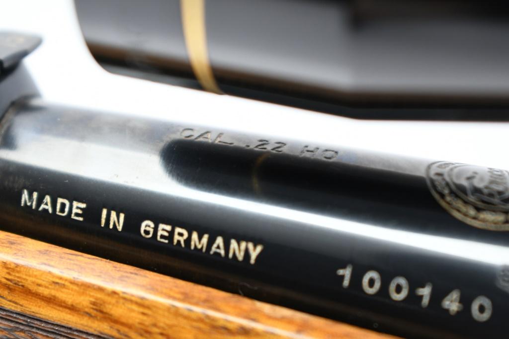 1957 German-Krico, Sporting Rifle, 22 Hornet, Bolt-Action (Leupold Scope), SN - 100140